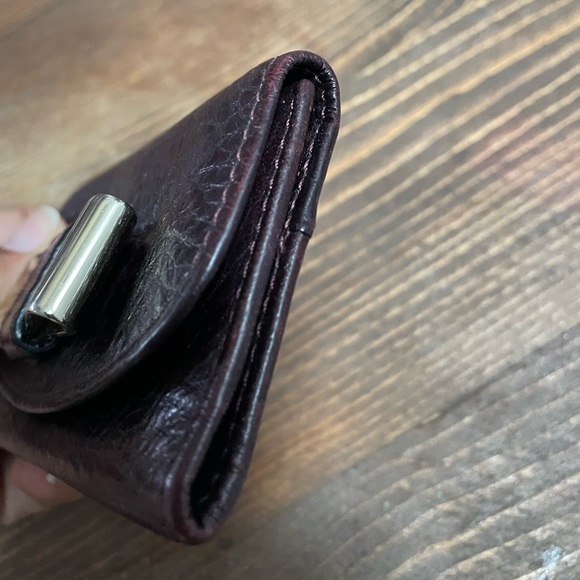 Authentic Chloe Deep plum color Key & card holder! *GUC* - Picture 5 of 6